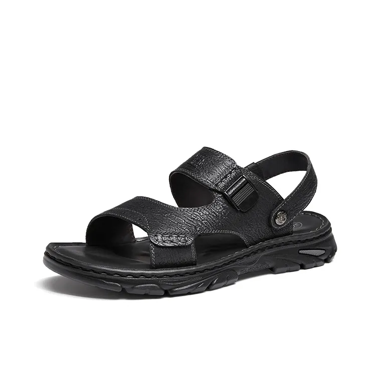 CAMEL Beach Sandals Men Brown, Earth Yellow, Black-7