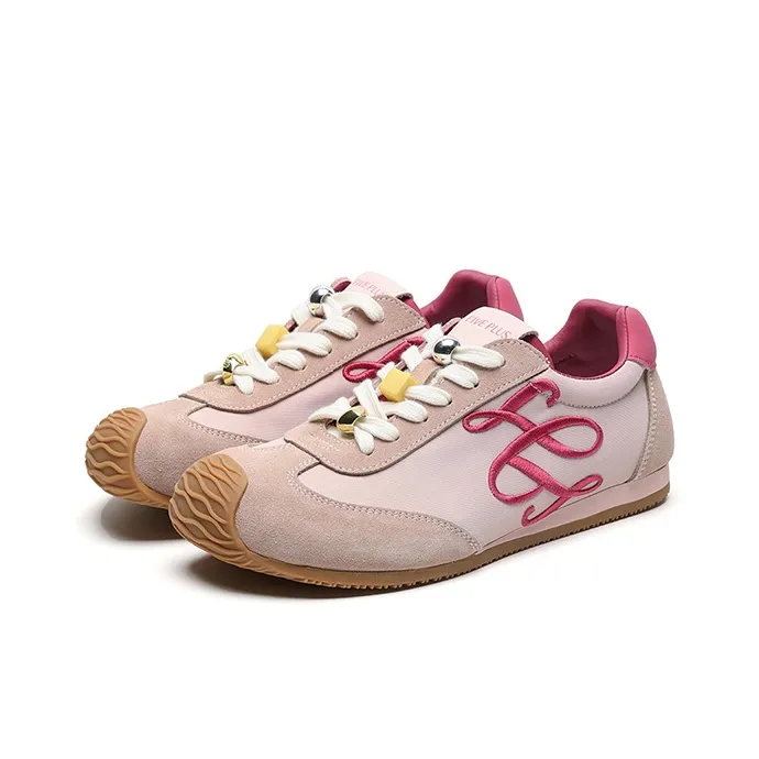 FIVE PLUS Slip Resistant Cushioning Lightweight Low Top Skateboard Shoes Women's-9