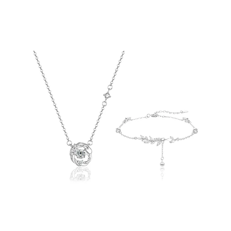 Kelanxi 999 Fine Silver Necklaces Women's-0