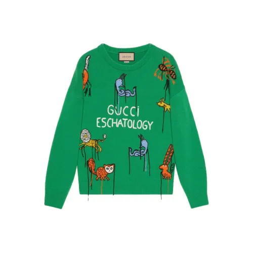GUCCI x Freya Hartas FW21 Sweater Men's Green