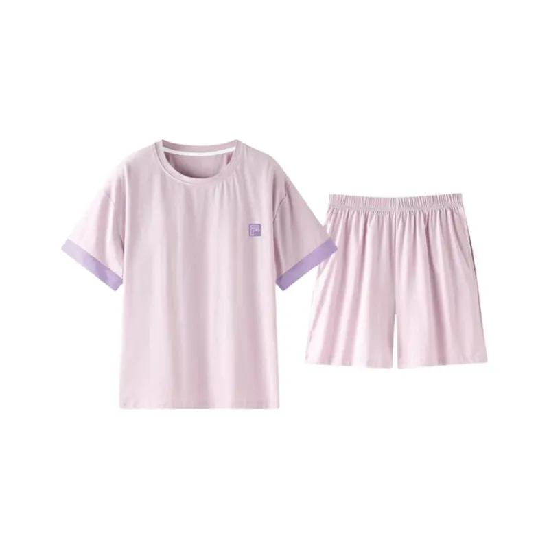 ZAO FU NIAO Pajama Set Women's Morning Glory Purple-0