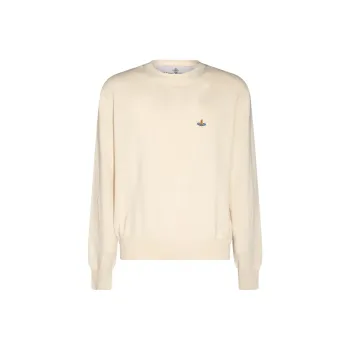 Vivienne Westwood Alex Orb Embroidered Crewneck Jumper
