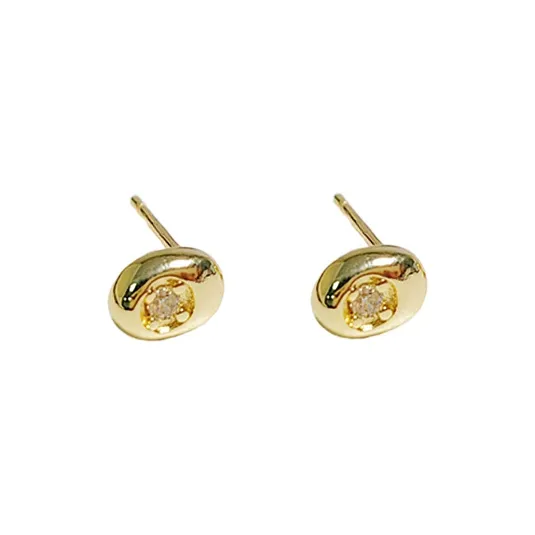 VERENA REINE Zircon Stud Earrings Women's-0
