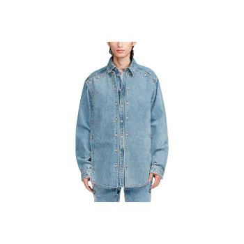 YProject FW23 Shirt Men's Heavy Southwest Blue