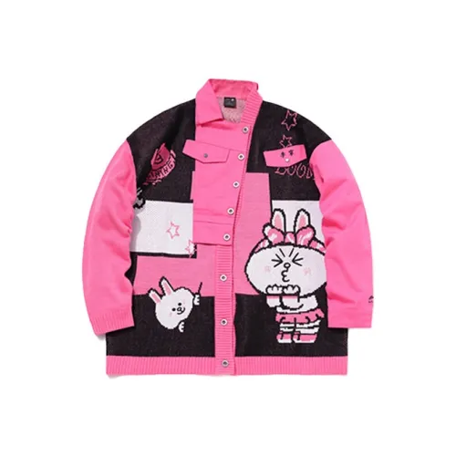 LiNing Sweater Unisex Black Pink Multicolor