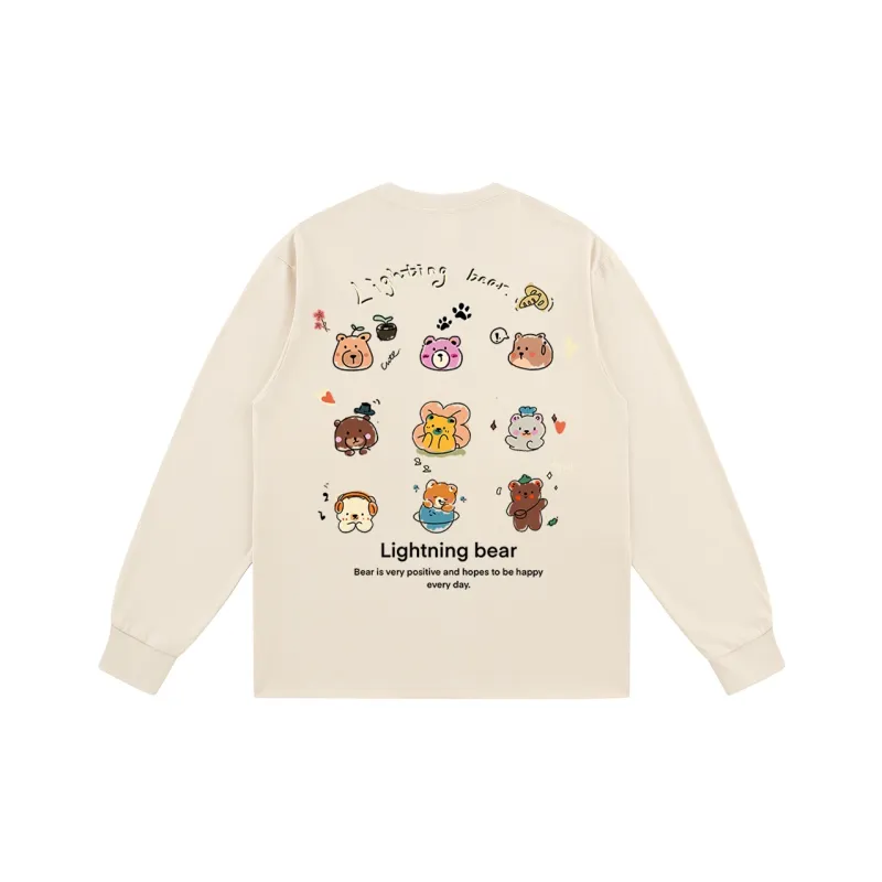 LIGHTNING BEAR T Shirts Unisex-6