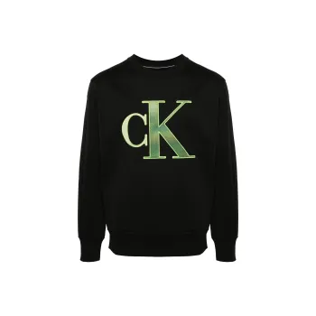 Calvin Klein Jeans Perforated Logo patch Sweatshirt