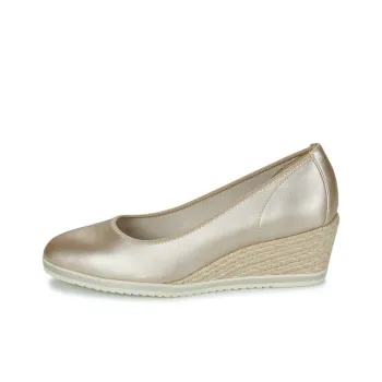 Tamaris Wedge Heel High Heels 6cm Women's Gold