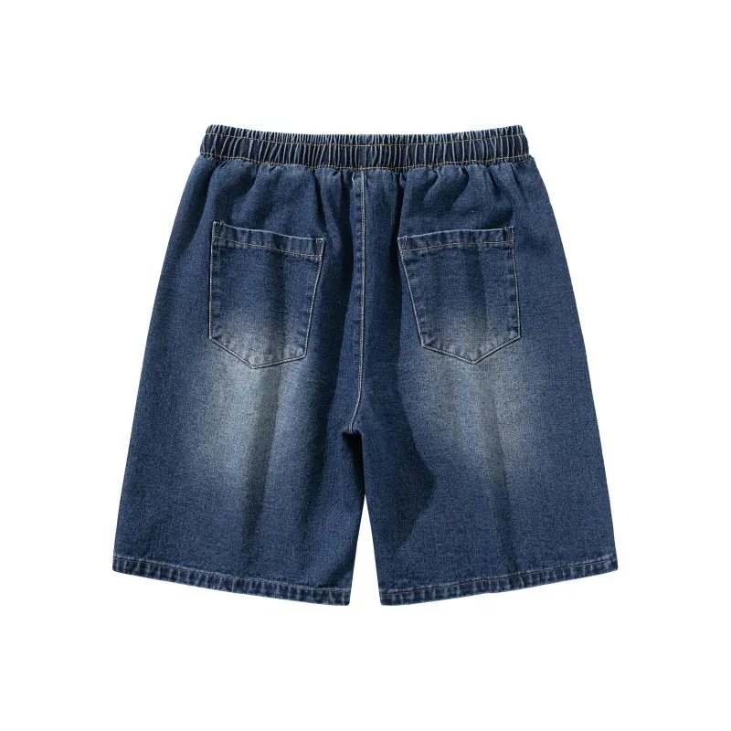 Lightning X Storm Denim Shorts Unisex-17