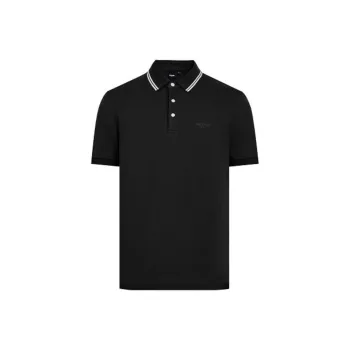 DANIEL HECHTER Polo Shirt Men's Black
