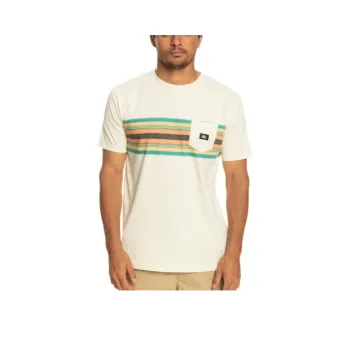 Quiksilver T-Shirts Men White