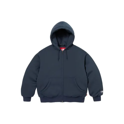 Supreme DC Slant Logo Raglan T Shirt Down Filled Zip Up Hooded Sweatshirt