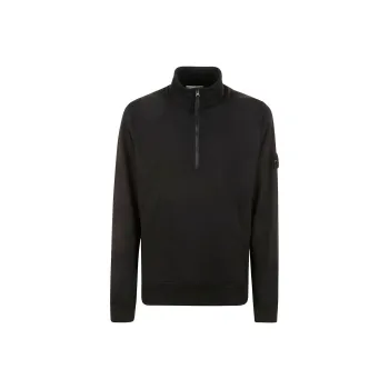 STONE ISLAND Half Zipper Sweatshirt