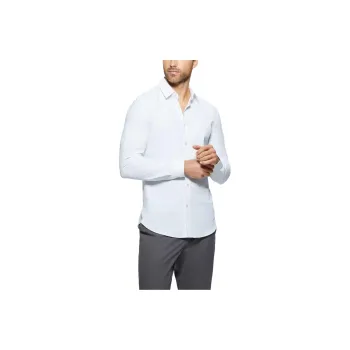 GUESS Sunset Tech-Stretch Shirt Shirt Men's White