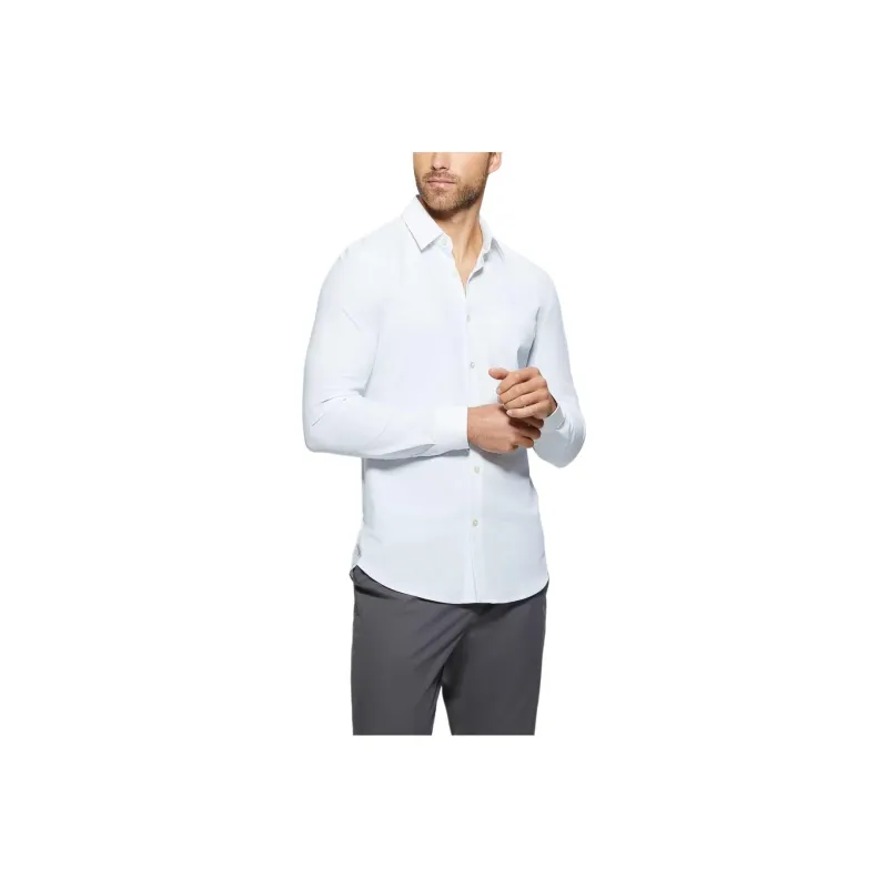 GUESS Sunset Tech-Stretch Shirt Shirt Men's White-0