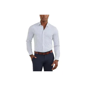 GUESS Shirts Men Blue