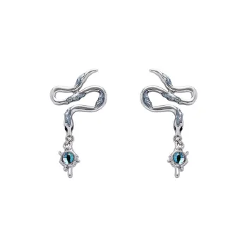 KING OF BLING Alloy, Zircon, Oil Drip Earrings Women's