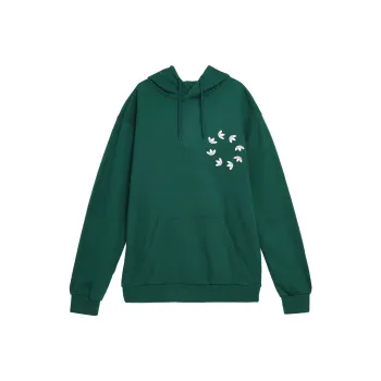 Adidas Adicolor Spinner Hoodie Sweatshirt Men's Forest Green