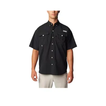 Columbia PFG Bahama™ II Short Sleeve Shirt Shirt Men's Black