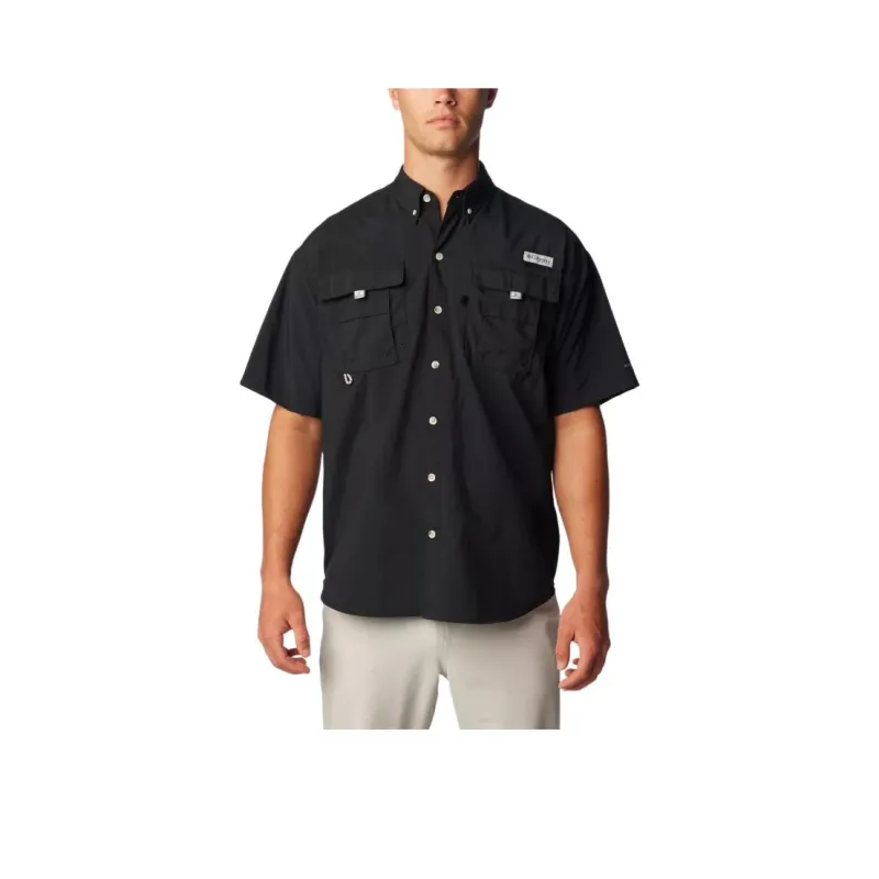 Columbia PFG Bahama™ II Short Sleeve Shirt Shirt Men's Black-0