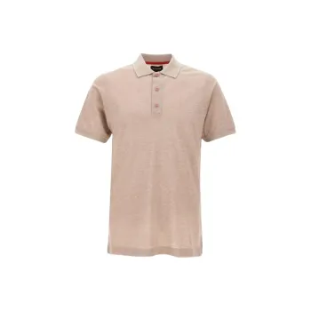 KITON Mélange effect Polo Shirt