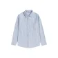 Dark Blue White Stripes