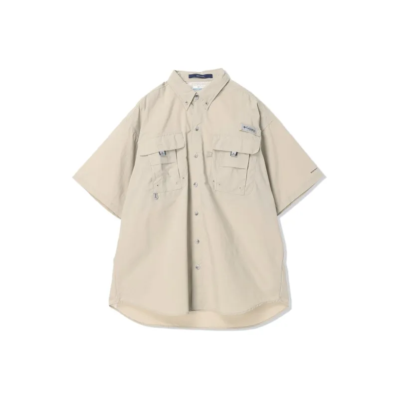 Columbia Shirts Men Khaki-0