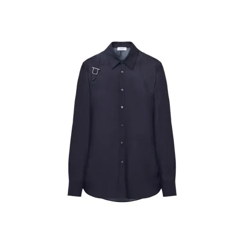 Alexander McQueen T Bar Shirt Men's Indigo