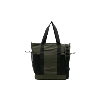 Carhartt WIP Polyester Tote Bag, Shopping Bag, Handbag Regular Men's Green & Black