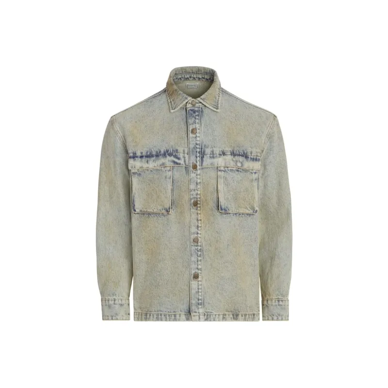 GUESS Denim Utility Shirt-0
