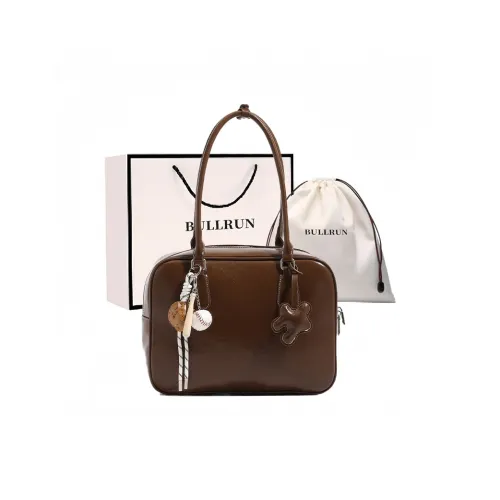 Bullrun Artificial Leather Shoulder Bag Regular Women's Black/Gray/White