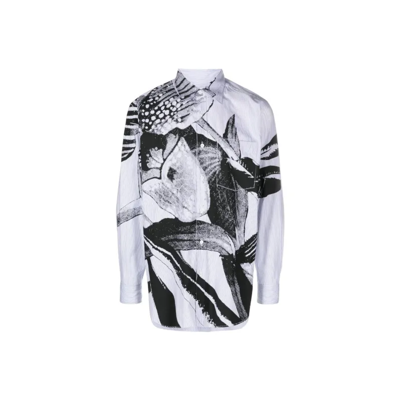 DRIES VAN NOTEN Shirt Men's Light Blue-0