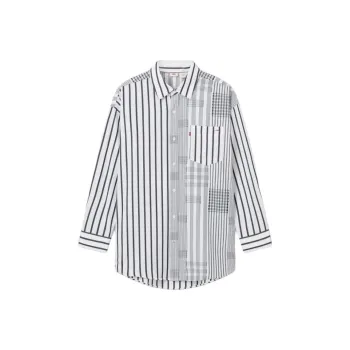 Levis Shirts Men Black White
