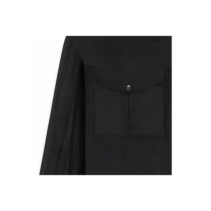 SAINT LAURENT Buttoned Long Sleeved Shirt-2
