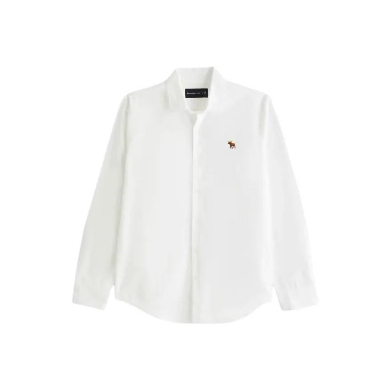 Abercrombie＆Fitch Shirt Men's White-0