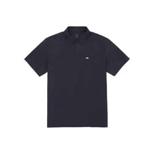 THE NORTH FACE M's All Round Ex S/S Polo Polo Shirt Men's Marine Blue