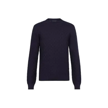 LOUIS VUITTON Damier Signature Crewneck