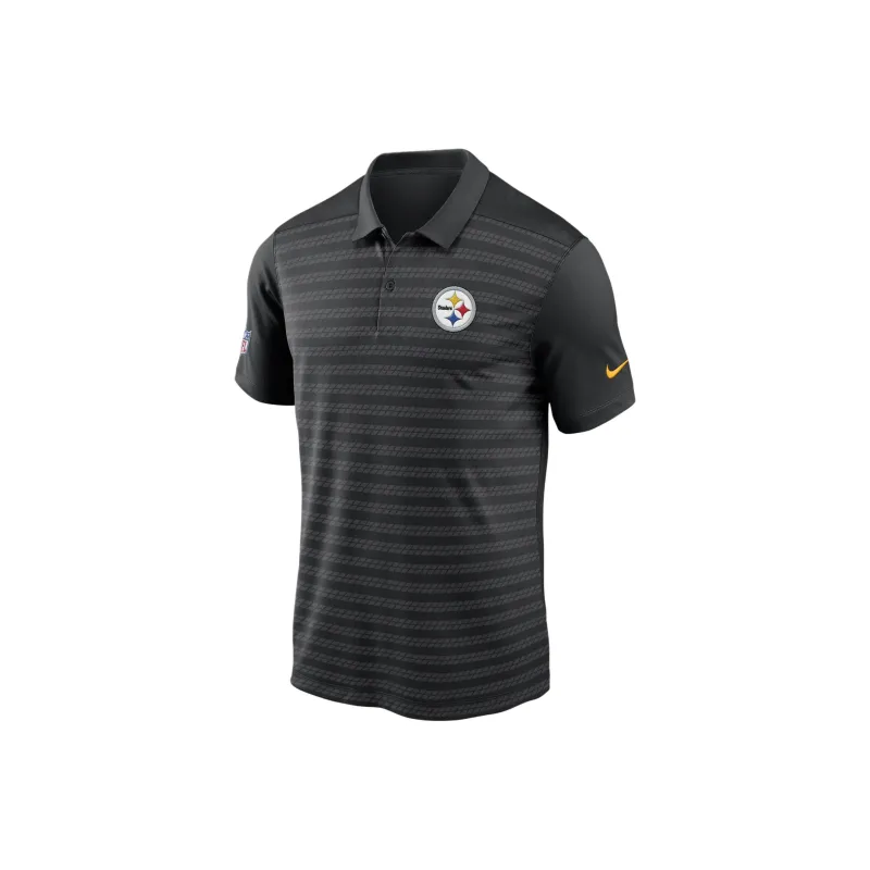 Nike Pittsburgh Steelers Sideline Victory Men's Nike Dri FIT Nfl Polo-0