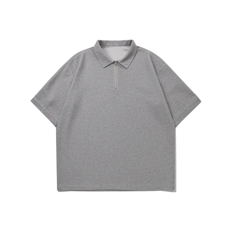 WARNING LIGHT Polo Shirt Unisex Black-4