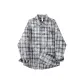 Gray Plaid Tie-Dye