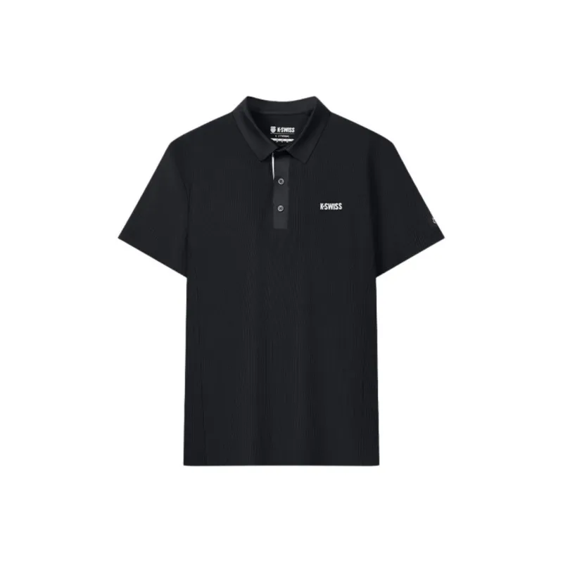 KSWISS Polo Shirt Men's Jet Black-0