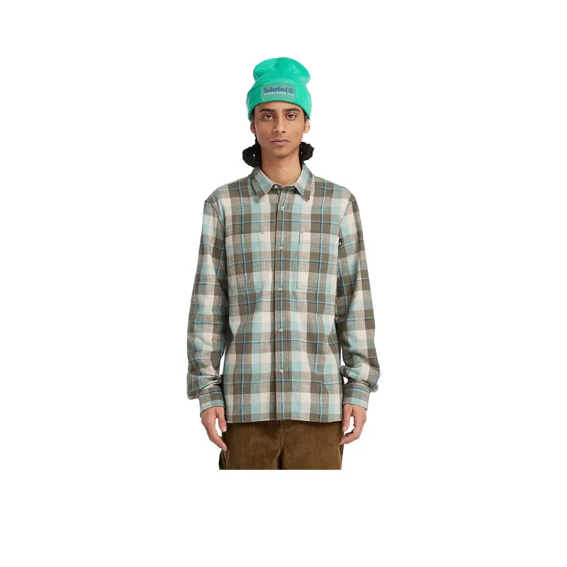 Timberland WINDHAM Shirt Men's Cyan-0
