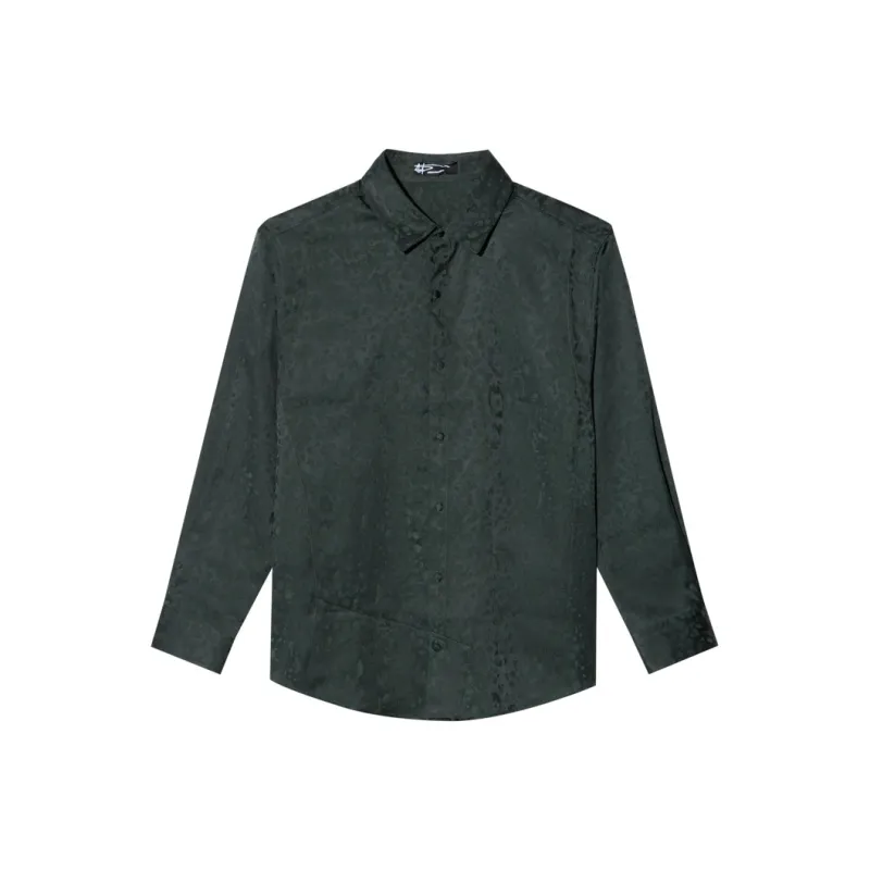 ANDREW MACKENZIE Shirts Men Green-0
