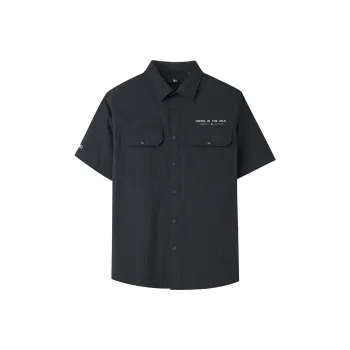 HLA Shirts Men Navy Blue 67