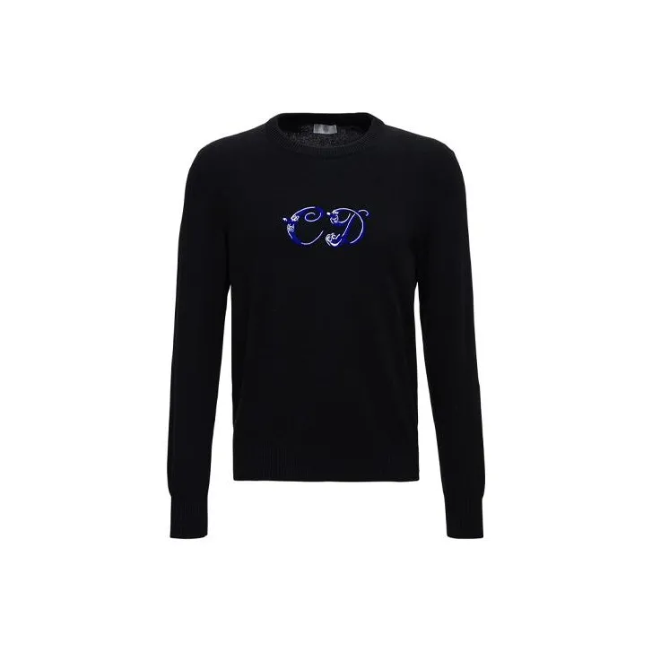 DIOR Quarterly New Products Sweaters Men Black-0