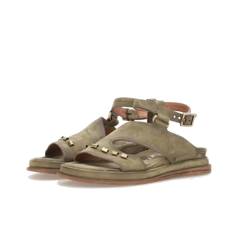 AirStep SPOON One Strap Sandals Women's Green-3