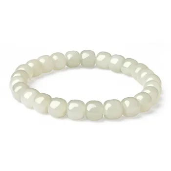 LAOMIAO Hetian Jade Pale Greenish White Jade Women's