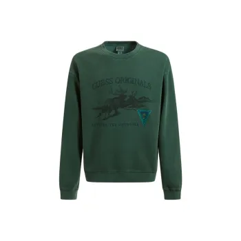 GUESS Sweatshirts Unisex PNGM Green