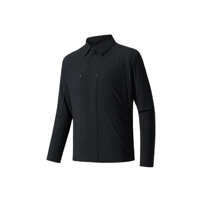 Anta Champion All Weather Series Shirt Men's Basic Black-0