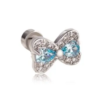 KwOnline Titanium Steel Stud Earrings Women's
